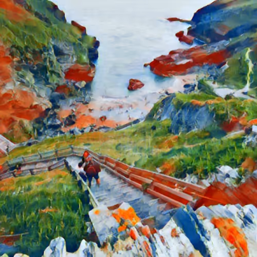 Hirscapes Steps To Mar Cove