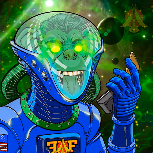 Funky Monkey Space Force #144