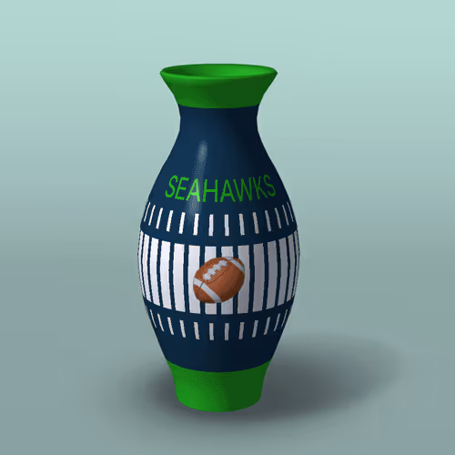 Seahawks Football Ceramics