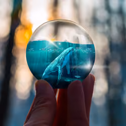 crystal whale
