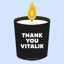 Candle #395 - Thank You Vitalik