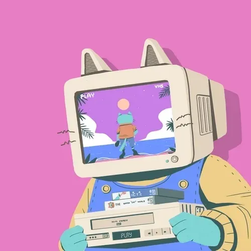 Vision of Clon's cat.