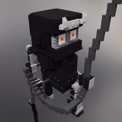 Abseiling Voxel Citizen#10 CryptoNinja Vol.2 Halloween (EVENT)