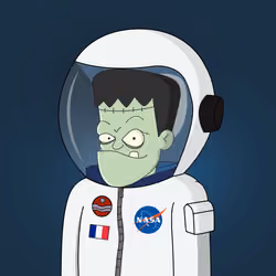 #7 Frankie is Astronaut (Thomas Pesquet)