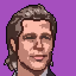 PopMask #107 - Crypto Brad Pitt 1