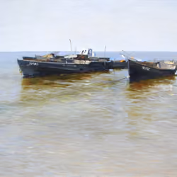 Old fishing boats