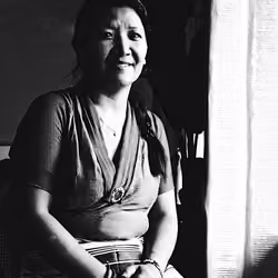 A Tibetan nurse in Dharamshala(1/5)