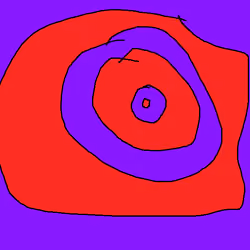 red purple turtle