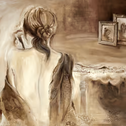 Caught in memories