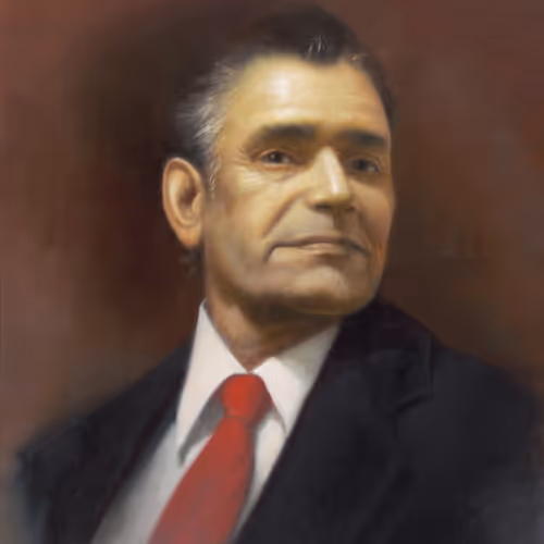 “Mr. Robert W. Slark Father of the Artist “ by Albert Slark