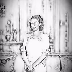 Young Queen Elizabeth II