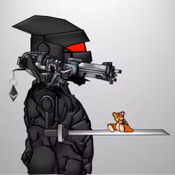 Eth Bot and Buffy the Bear