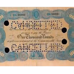 Australia 1924 £1,000 Banknote