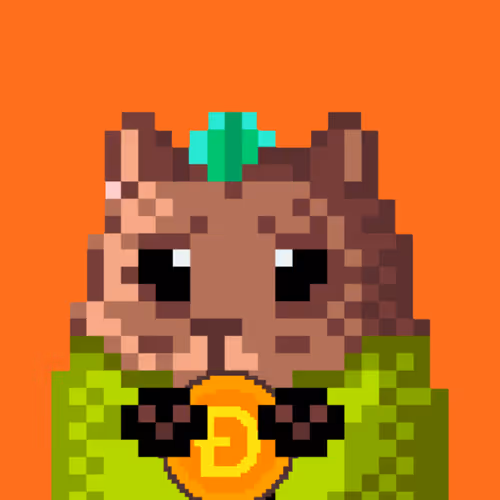 Cryptohamsters Punk #4176 Dogecoin Gold Edition