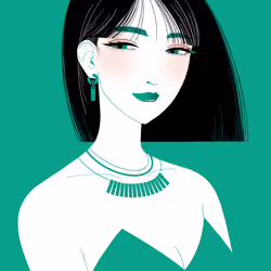 Green dress