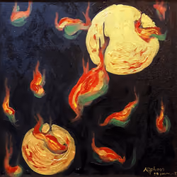 Soul Flame (Acrylic Paint)
