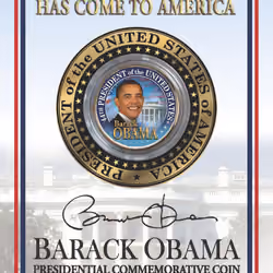 #27 Obama 24 Karat Gold