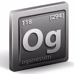 3d ElementBlock #118 - Oganesson