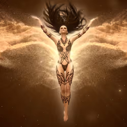 Golden mantle