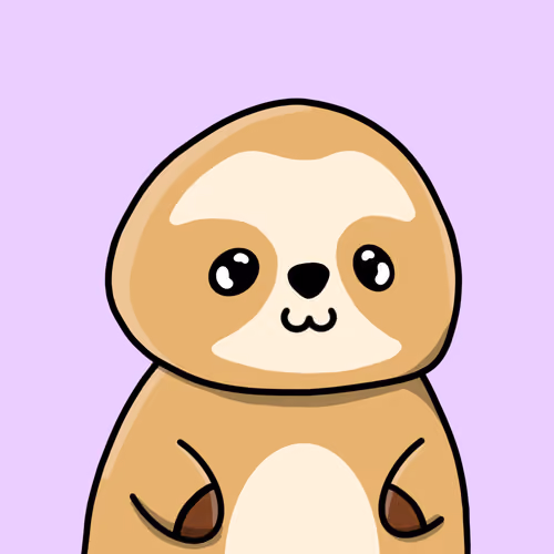 Lucky Sloth #2008