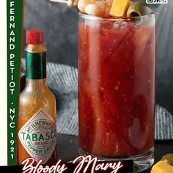 NFTasty | Bloody Mary by Fernand Petiot| 1/69 | Blocktail #2