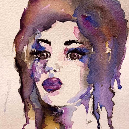 watercolor portraits by artsarity (2021)