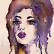 watercolor portraits by artsarity (2021)