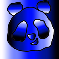 Purple Wavy Panda