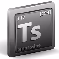 3d ElementBlock #117 - Tennessine