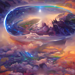 Cosmic Mountain Portal