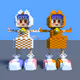 Tamako's voxel art worlds