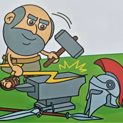 Hephaestus , Master blacksmith and craftsman of the gods