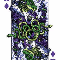 King of Diamonds #010 Red