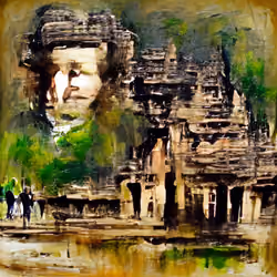 Series #1-99 Angkor Wat (Metaverse of Magnificent Art)