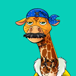 Bored Giraffe SE #3460
