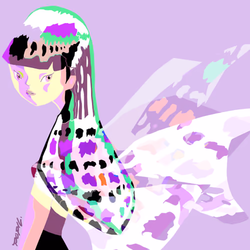 Moth girl #03