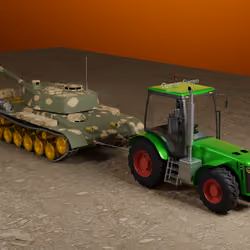 Ukrainian Tractor #3600