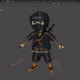 3D CryptoNinja Derivative Work