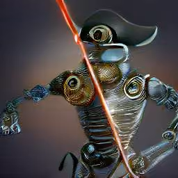 Delpix Space Robot Punk 017