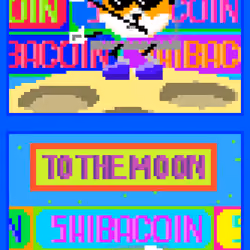 SHIBA TO THE MOON.