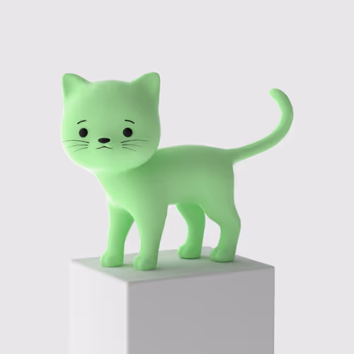 3d Meow Cat