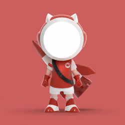 UP Man Red Rocket #001