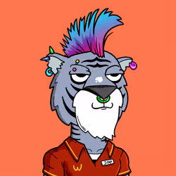Grouchy Tiger Social Club #4273