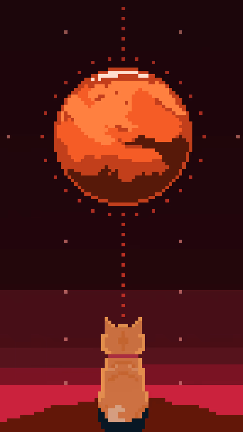 Dreaming Doge #4: 火星の夢 (Dream of the Red Planet)