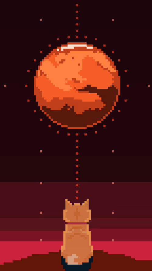 Dreaming Doge #4: 火星の夢 (Dream of the Red Planet)