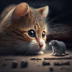 Cat and mouse