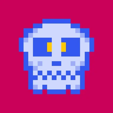 Kawaii SKULL #9266