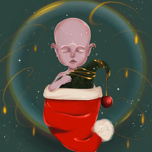 Christmas sea talisman