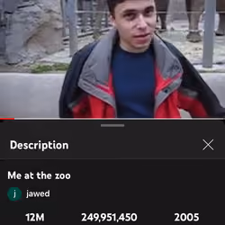 First Youtube video