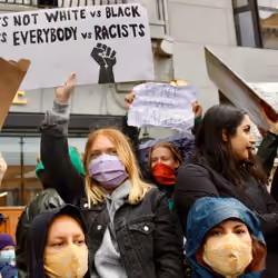 Protest girl